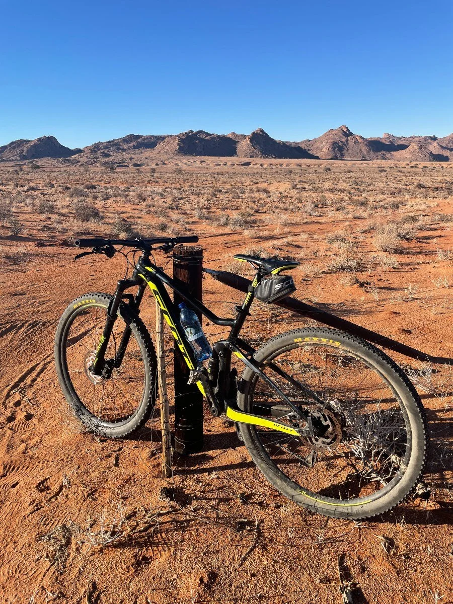 Great mountain biking in Namibia