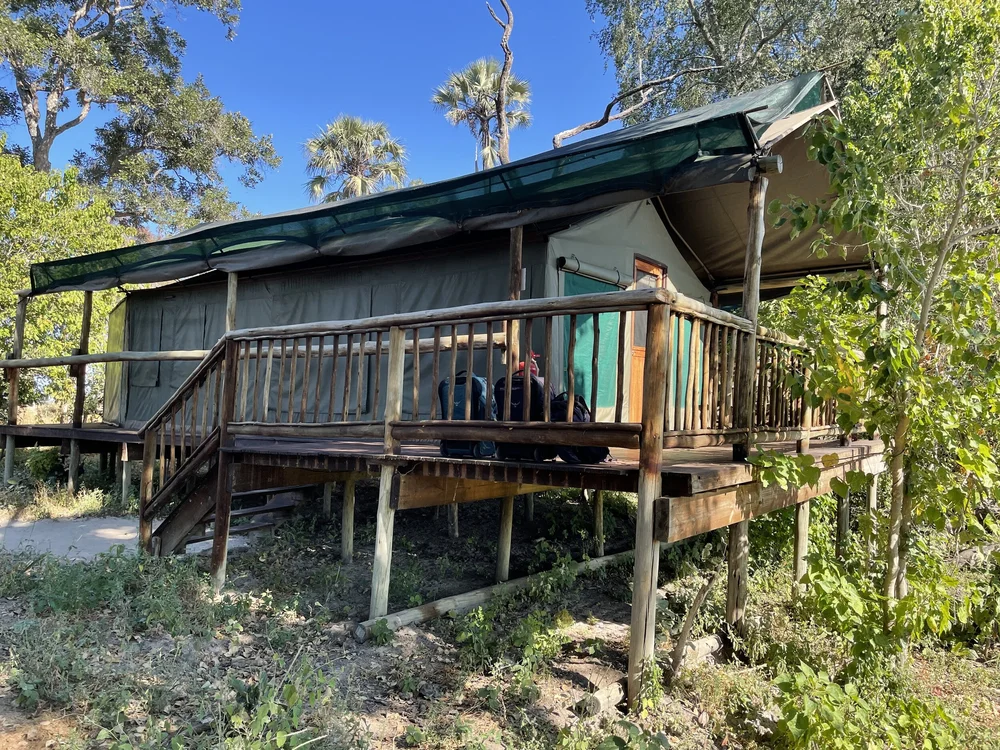 Our cabin. Outdoor shower included