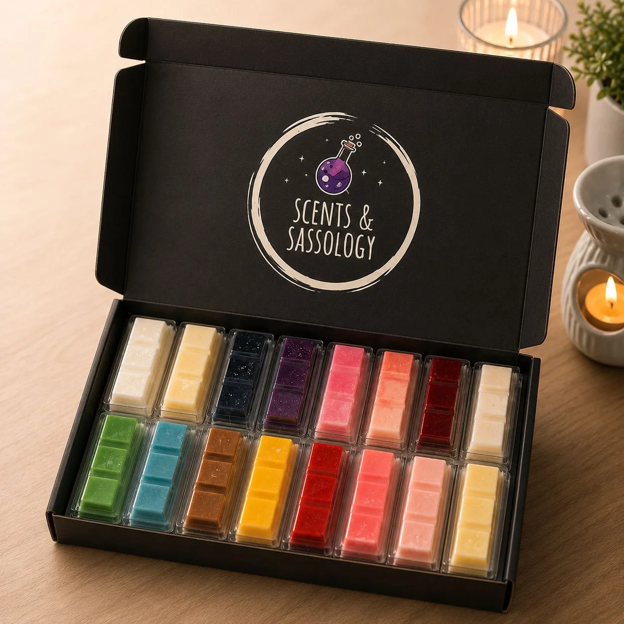 Wax Sample Boxes