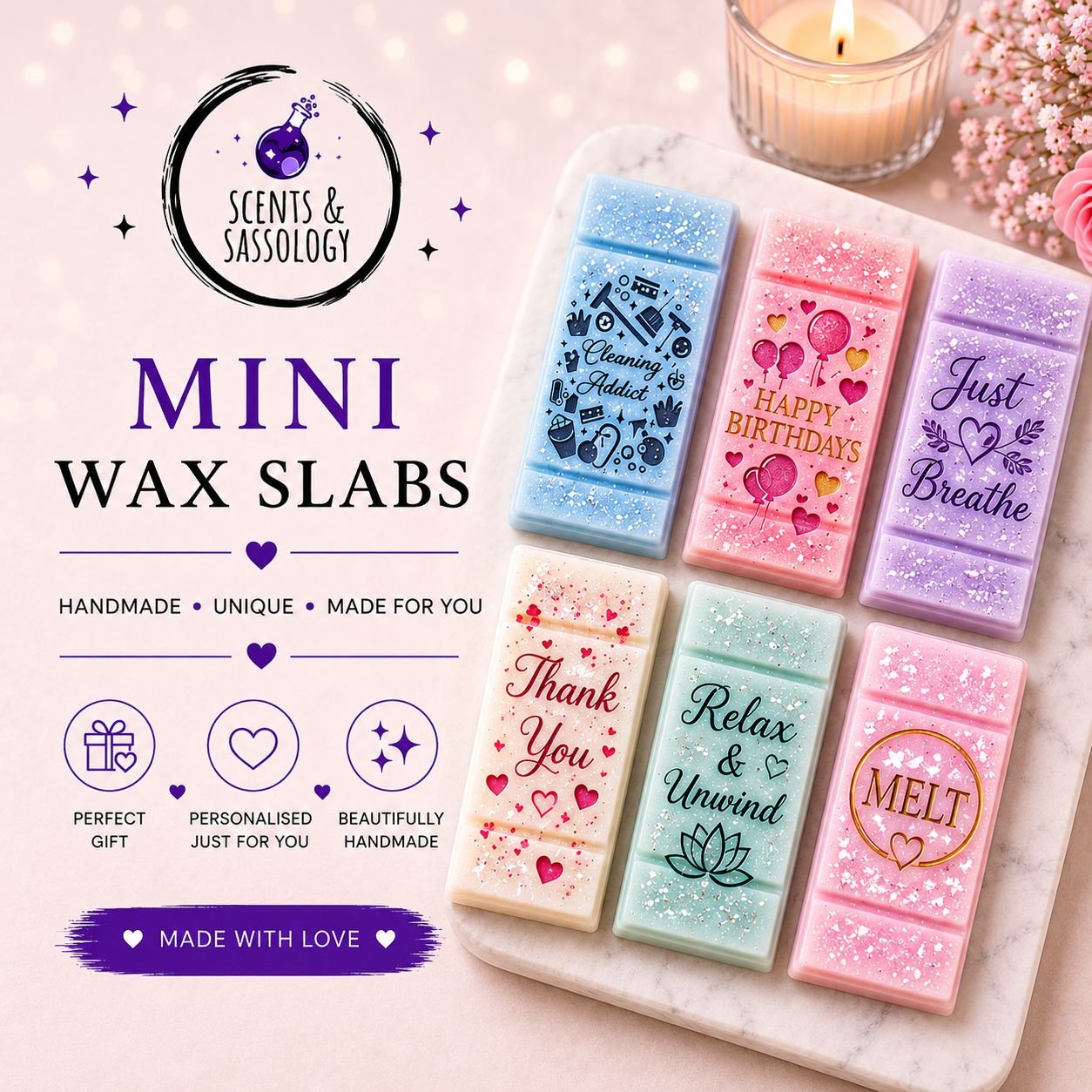 Mini Wax Slabs