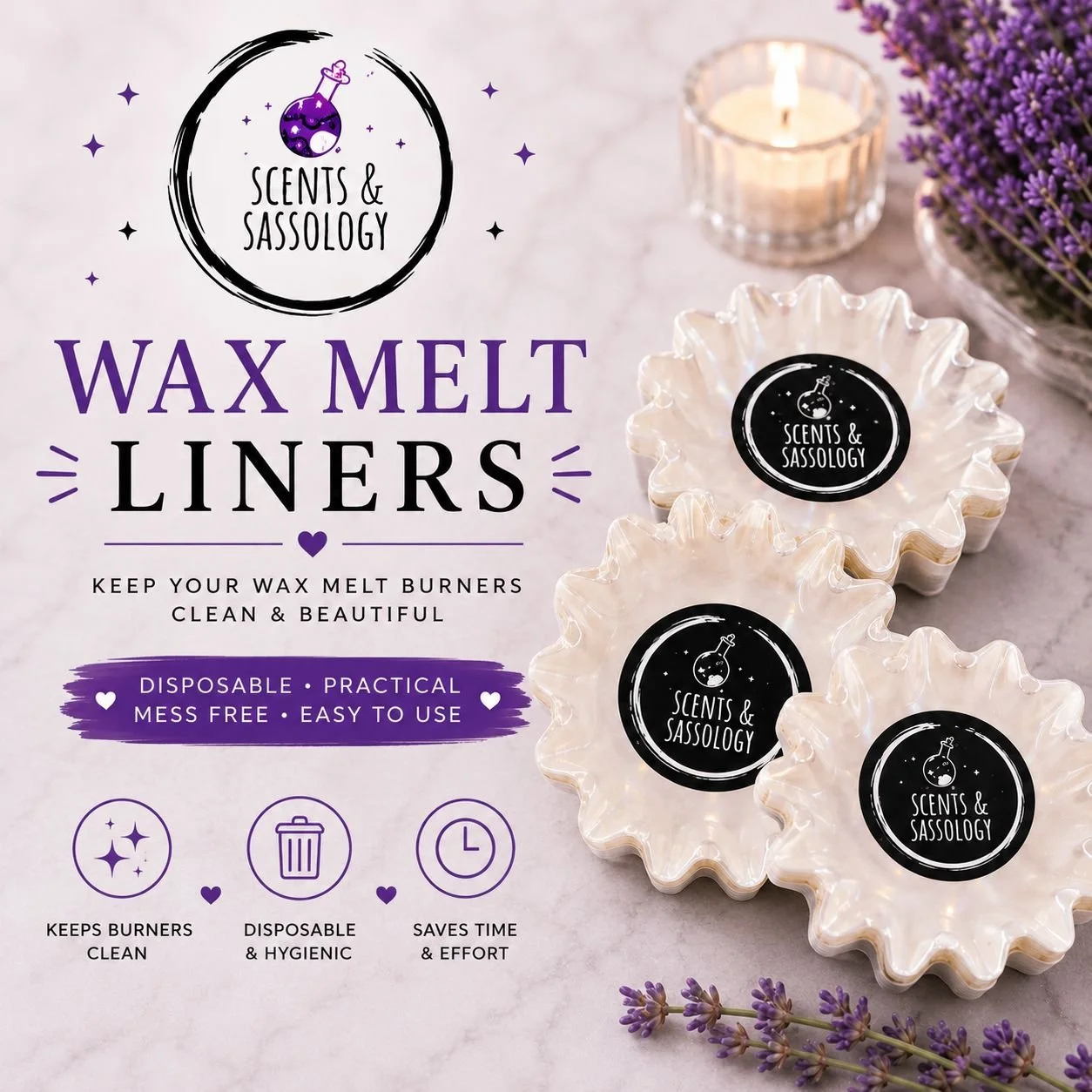 Wax Melt Liners