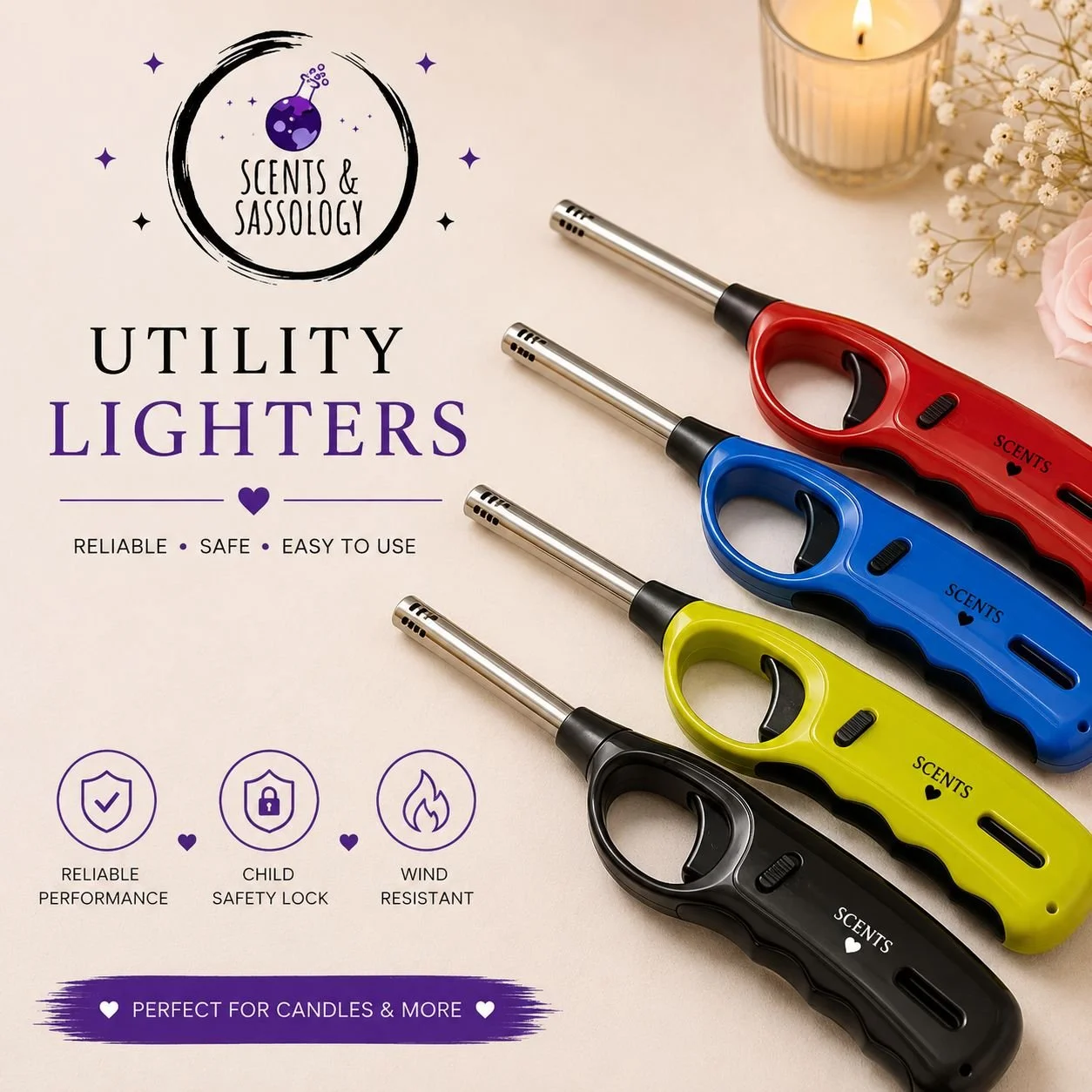 Candle Lighters Utility Lighter by Aspect