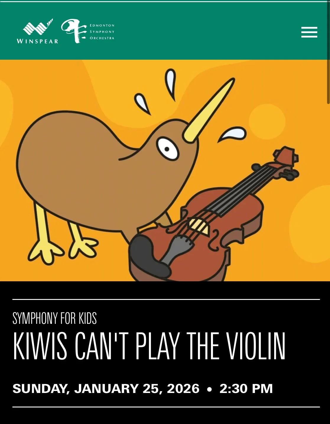 Jan. 25, 2026 - Kiwi's Can't Play The Violin