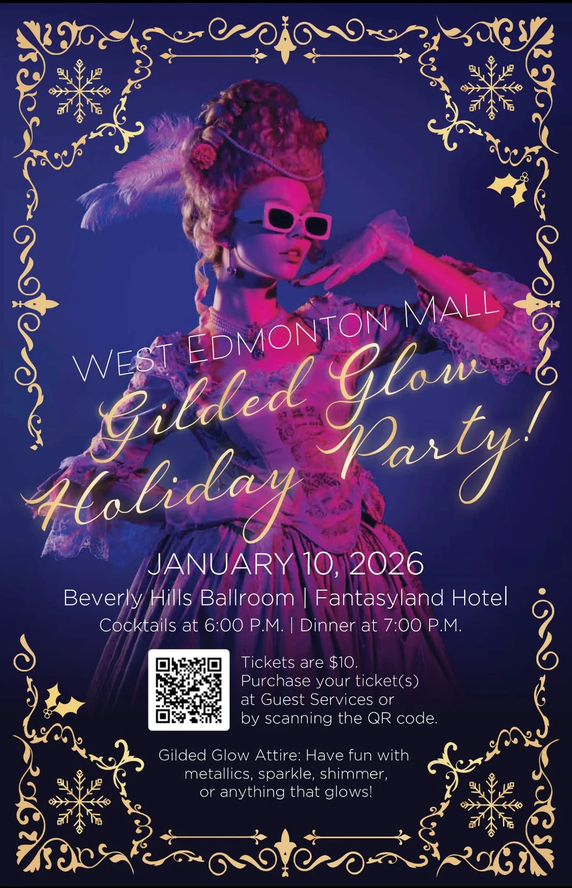 Gilded Glow Holiday Party