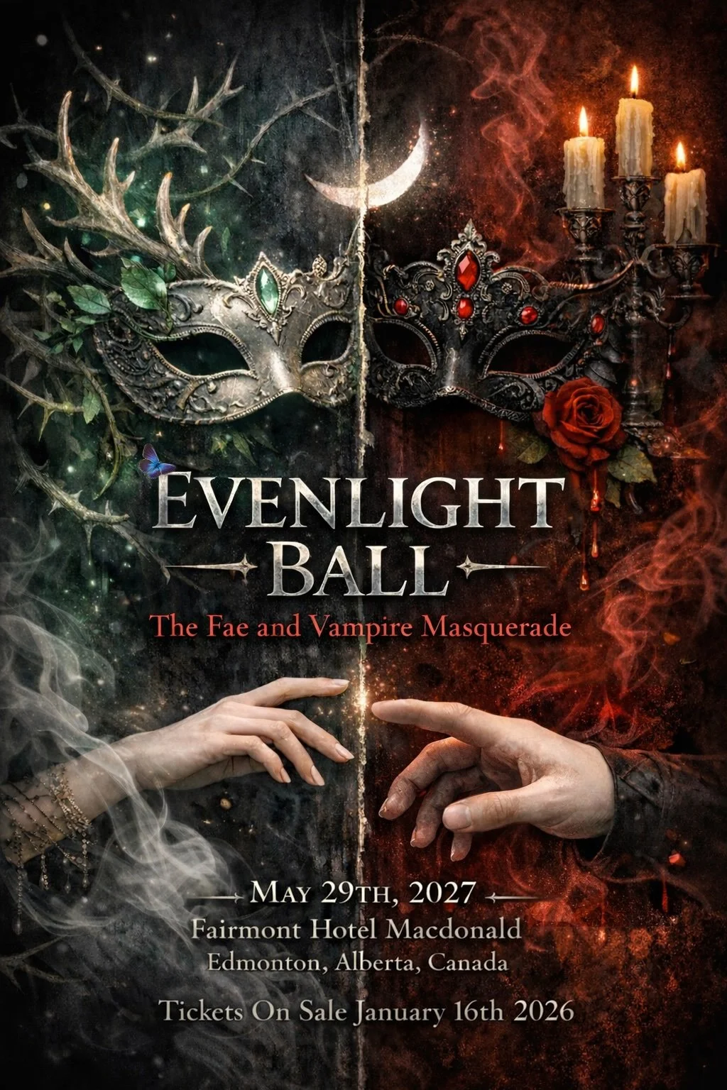May 29, 2027 - Evenlight Ball: The Fae and Vampire Masquerade