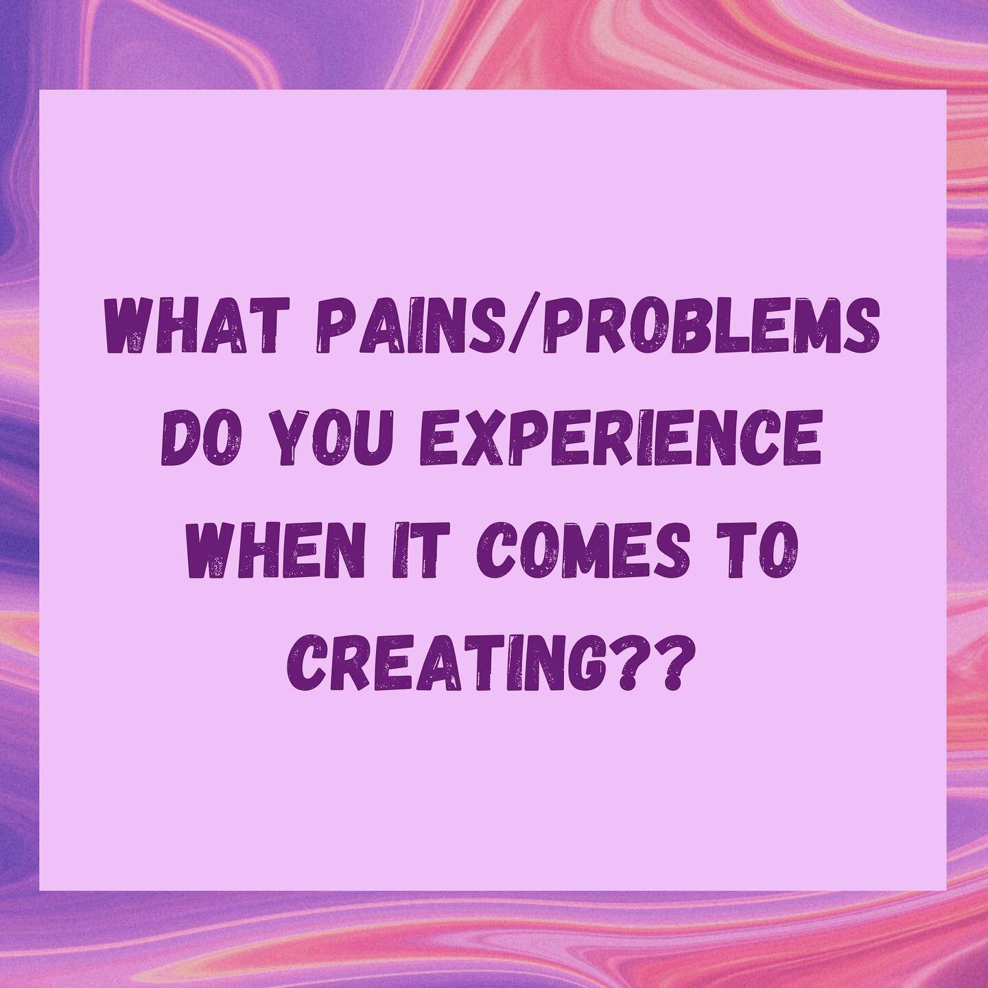 Our goal is to open a community creative studio that meets your real NEEDS! 🥵😻 

We&rsquo;re in the midst of surveying those needs while completing a value proposition design course through @launchminnesota 
What pains/problems/barriers do you expe