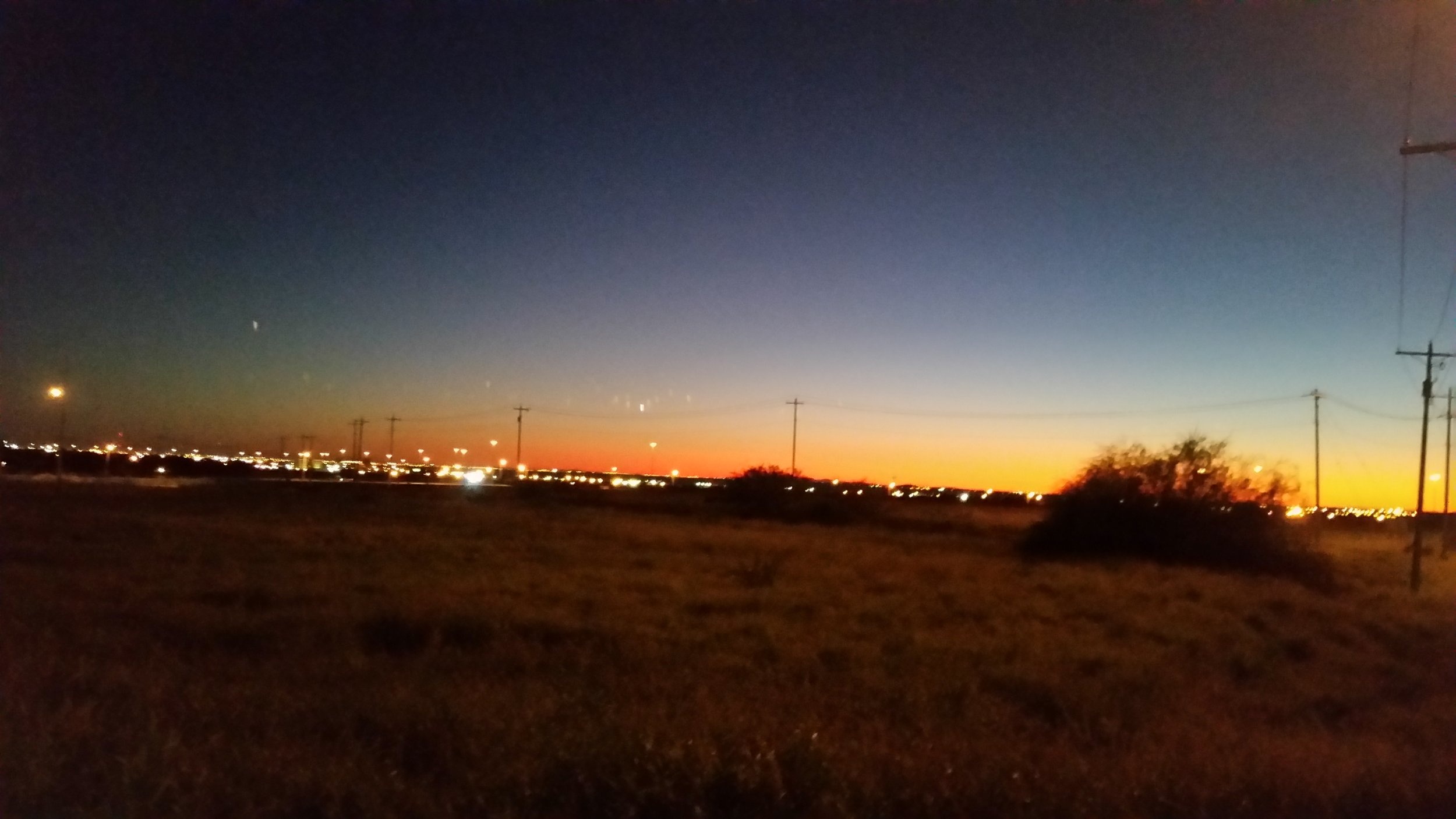 November 1st: The last night in the United States