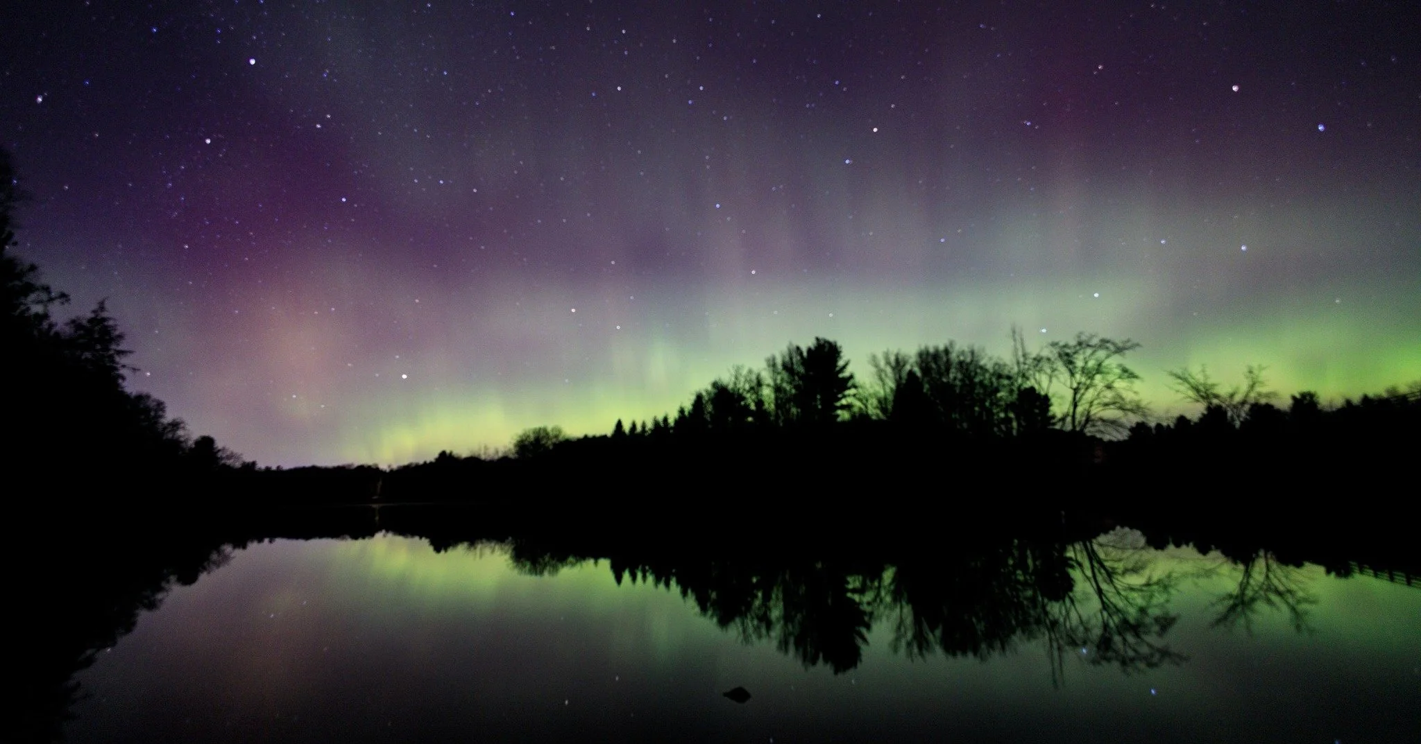 Menominee River views are still my favorite. The show was really spectacular. Taken along the Menominee River on November 12, 2025, between 11 pm and 1 am. 

#auroraborealis #northernlightsphotography #puremichigan #upperpeninsula #norwaymichigan #me