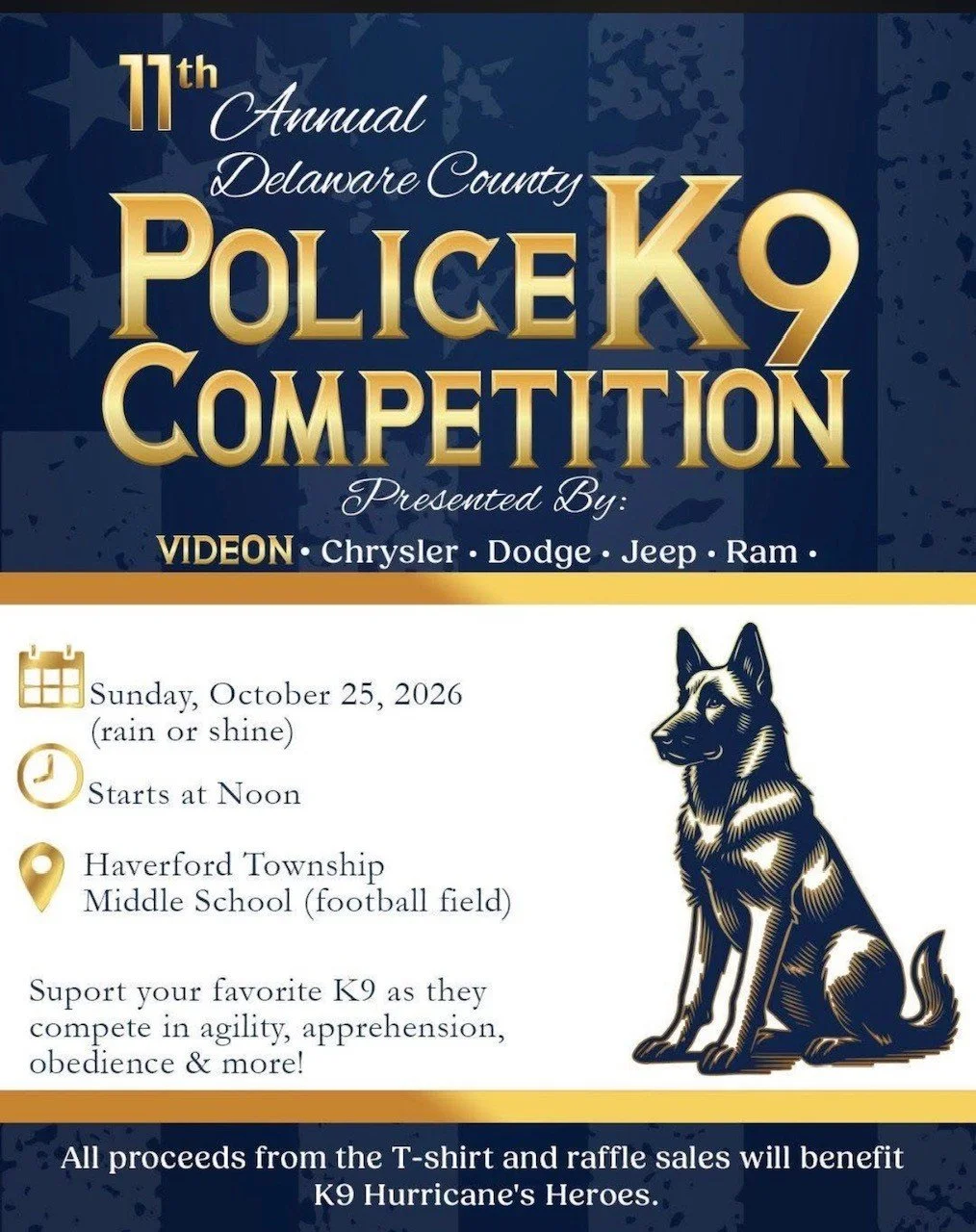 11th Annual Delaware County Police K9 Competition