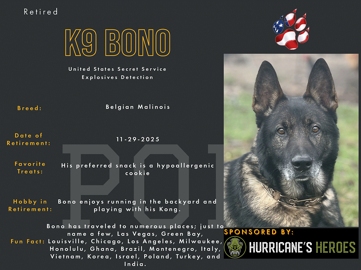K9 Bono - USSS
