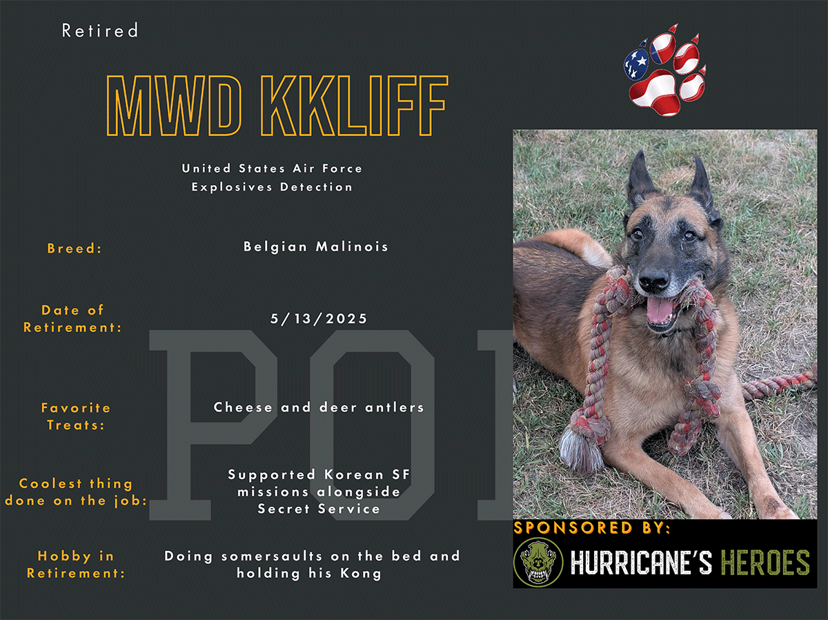 MWD KKliff - US Air Force