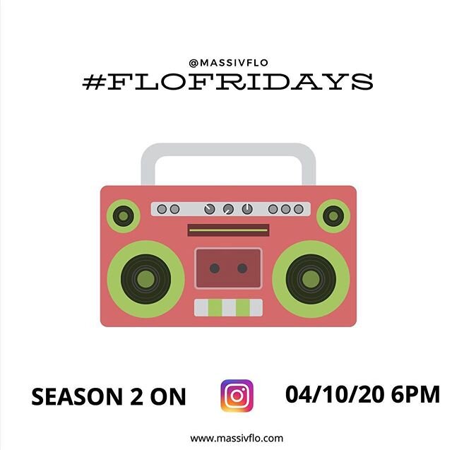Join us along with the #FLOGANG on Instagram live this Friday for #FLOFridays 🔥.