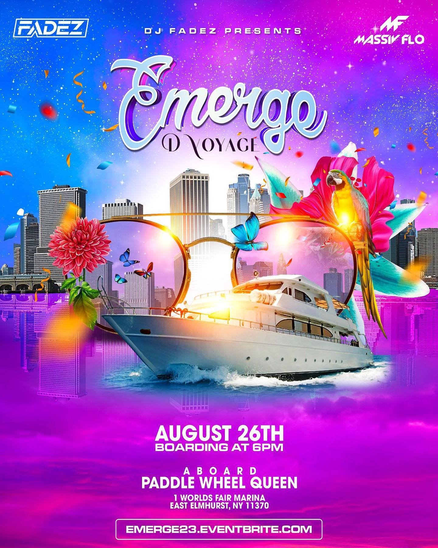 #EMERGEDVOYAGE23

TICKETS GO ON SALE NOW LINK IS LIVE IN MY BIO/STORY 👨🏾&zwj;🍳🎟️🔥

#EMERGEDVOYAGE Upscale Caribbean Cruise

BOAT BOARDING BEGINS 6:00PM AUGUST 26TH

https://emerge23.eventbrite.com

UPGRADE YOUR EVENT EXPERIENCE WITH OUR EXCLUSIV
