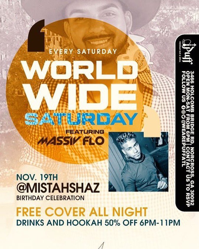 Tonight ! @dflomassivflo @mistahshaz @wearepuffatl