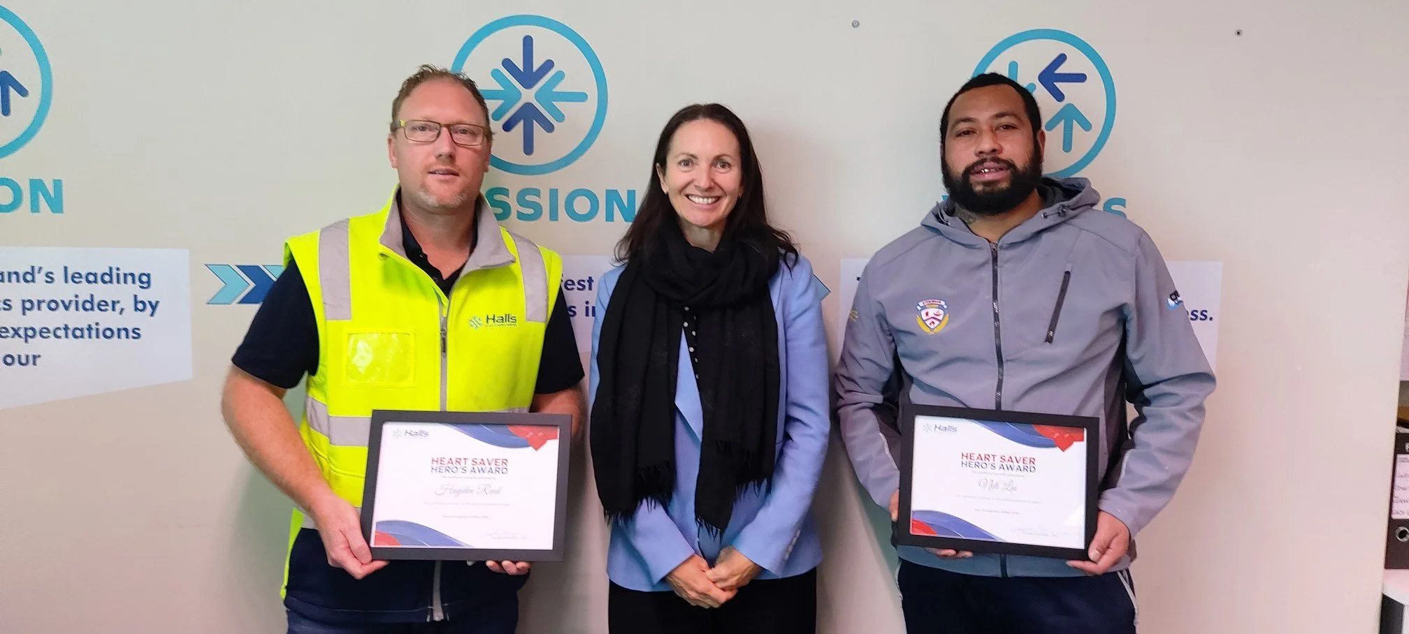 HALL'S SAFETY HEROES