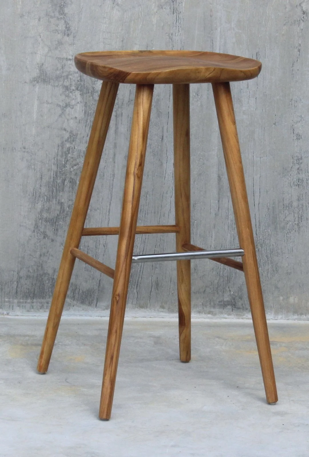 Montreal Wood Stool — Home Bazar