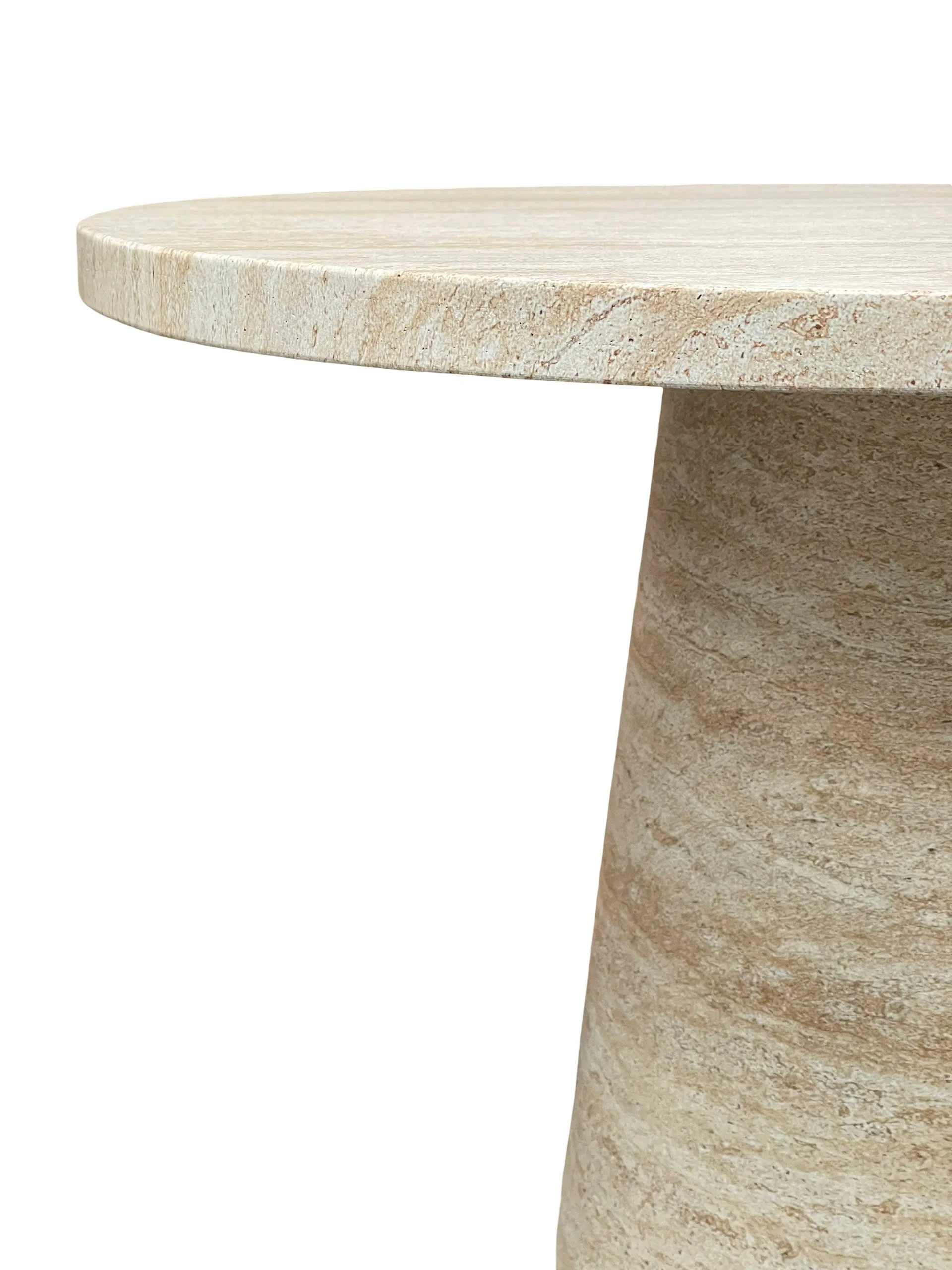 Marzamemi Travertine Bistro Table