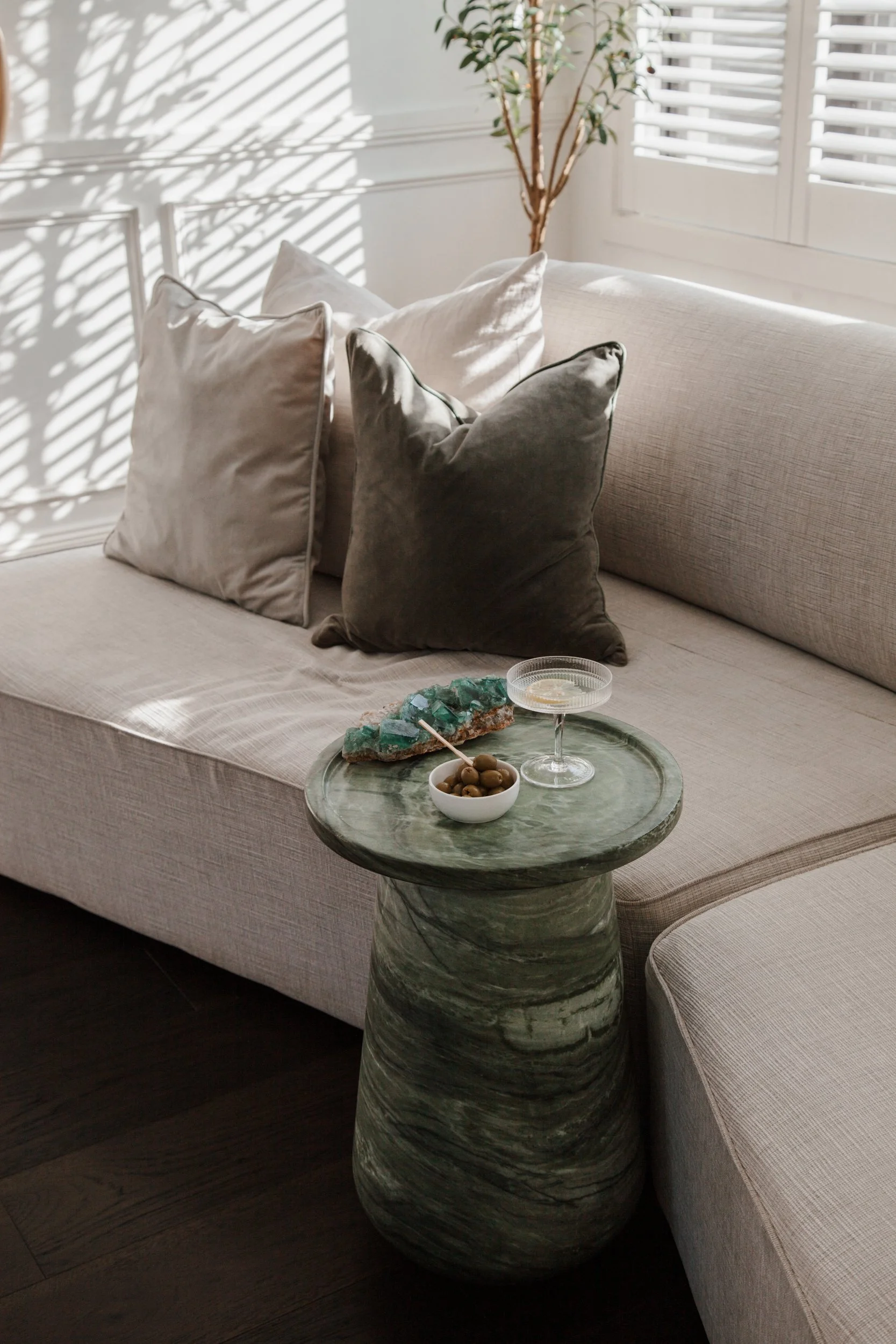 Uffizi Large Side Table Green
