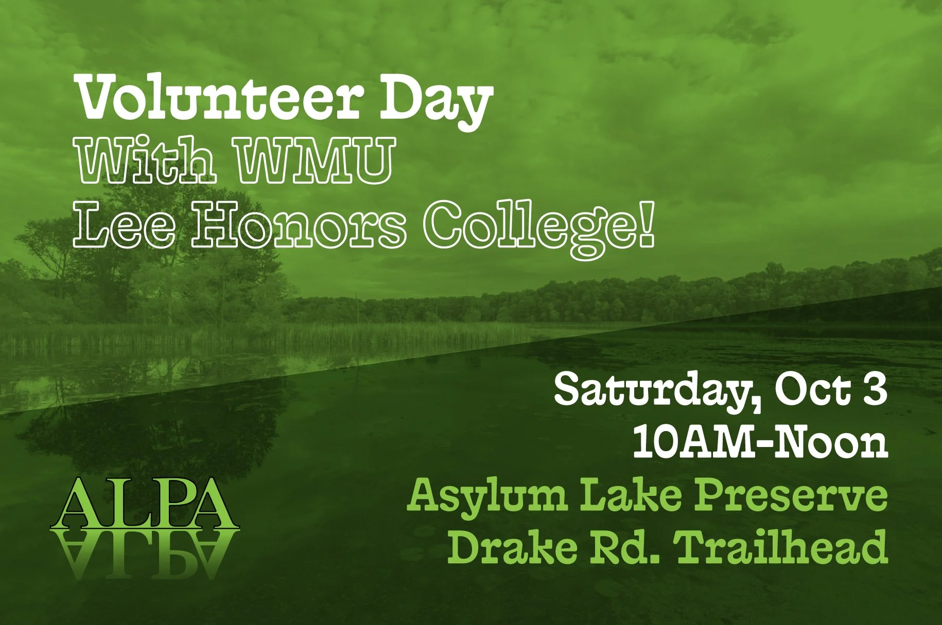 Volunteer Day with Lee Honors College!