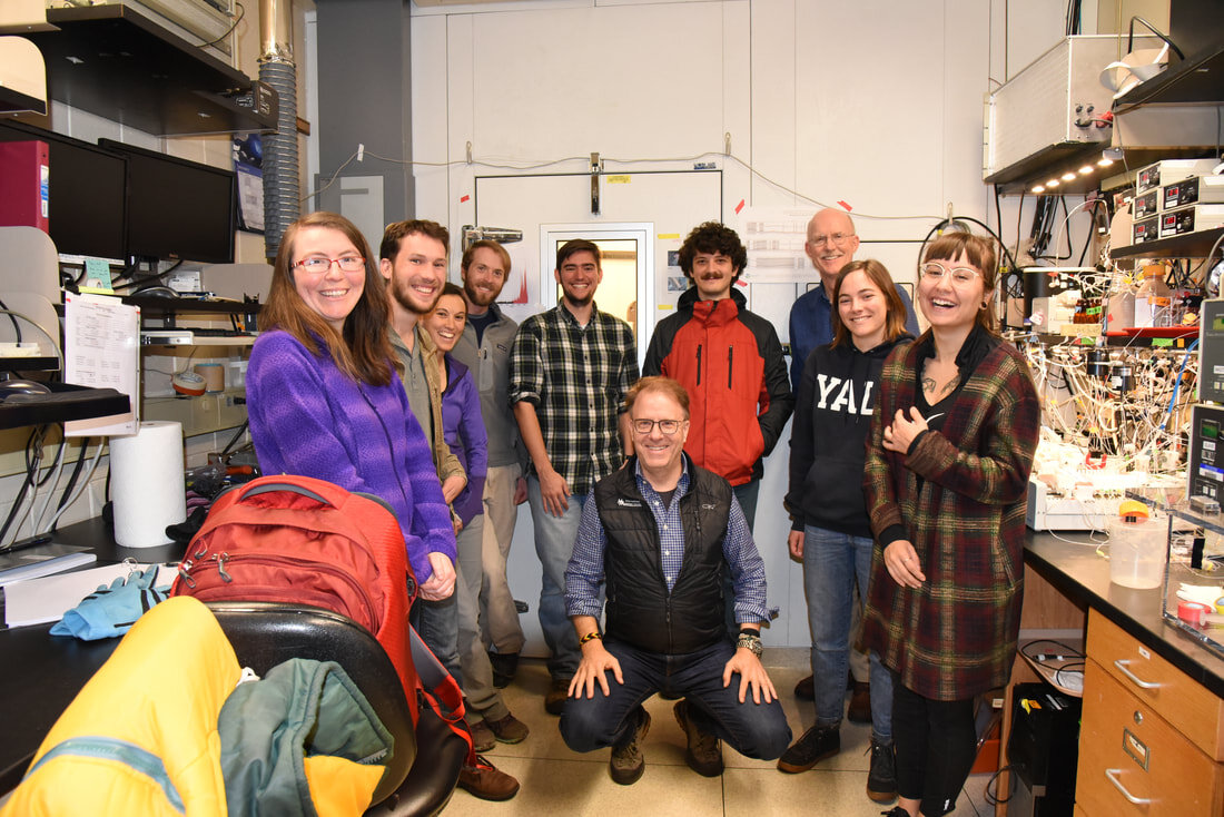  Dr. Joe Manning’s graduate seminar with Dr. Joe McConnell's lab group at the Desert Research Institute in Reno, NV. October 2018. 