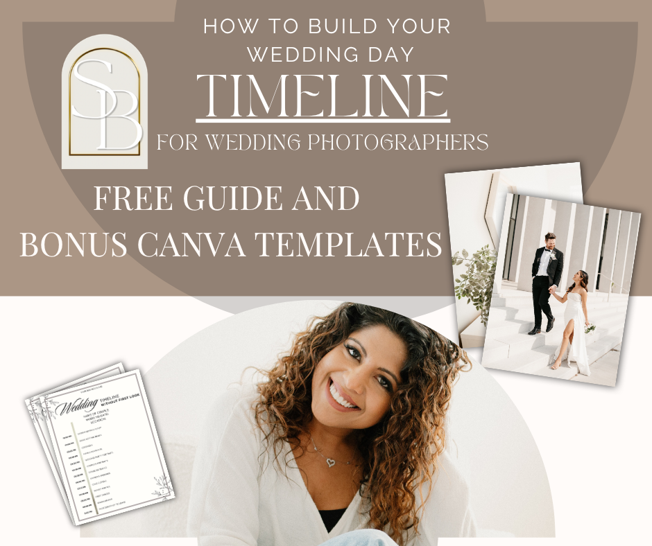 How to Build a Timeline for wedding Photographers