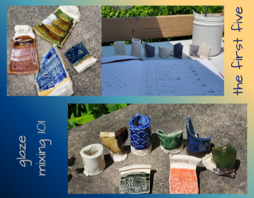 Glaze Mixing 101 - The First Five