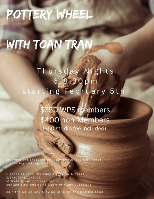 Pottery Wheel with Toan Tran