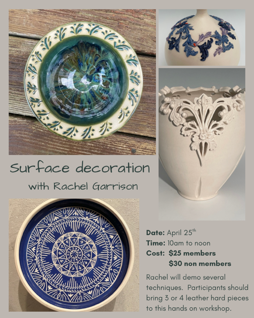 Surface Decoration with Rachel Garrison