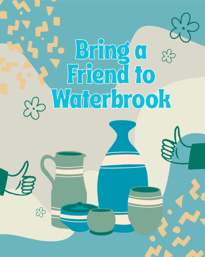 Bring A Friend to Waterbrook Events
