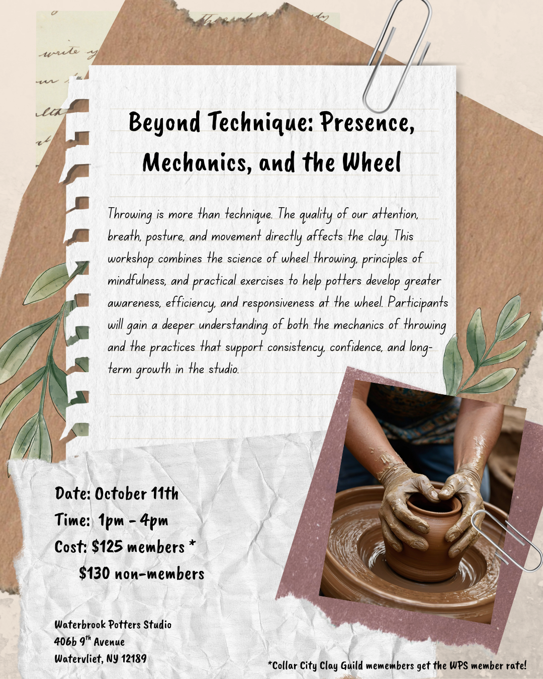 Beyond Technique: Presence, Mechanics, and the Wheel