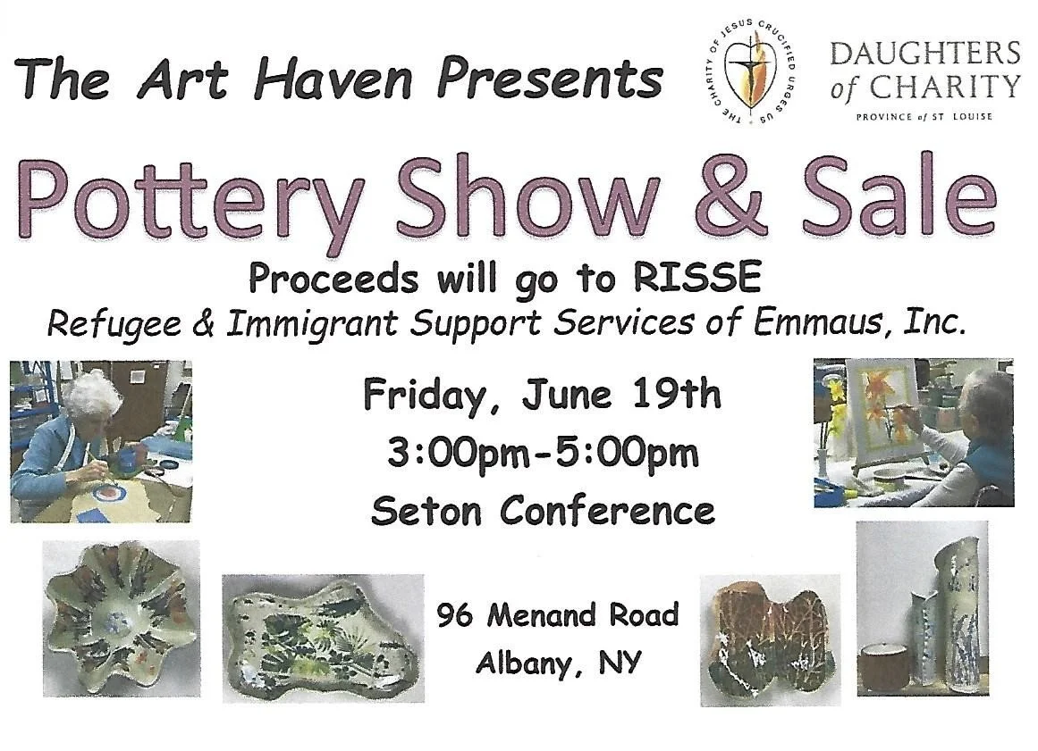 Waterbrook Collecting Pottery Donations for Community Show &amp; Sale