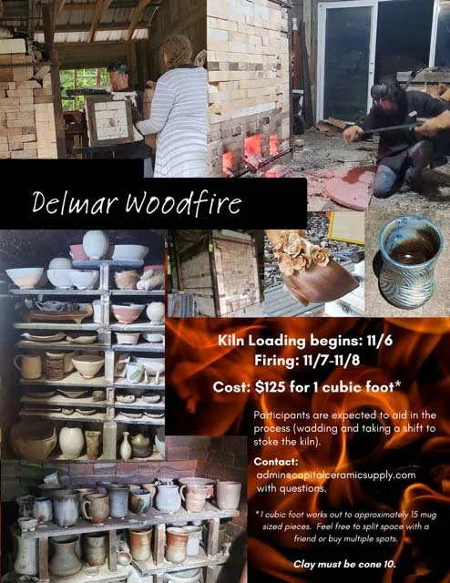 Woodfiring with Capital Ceramic Supply