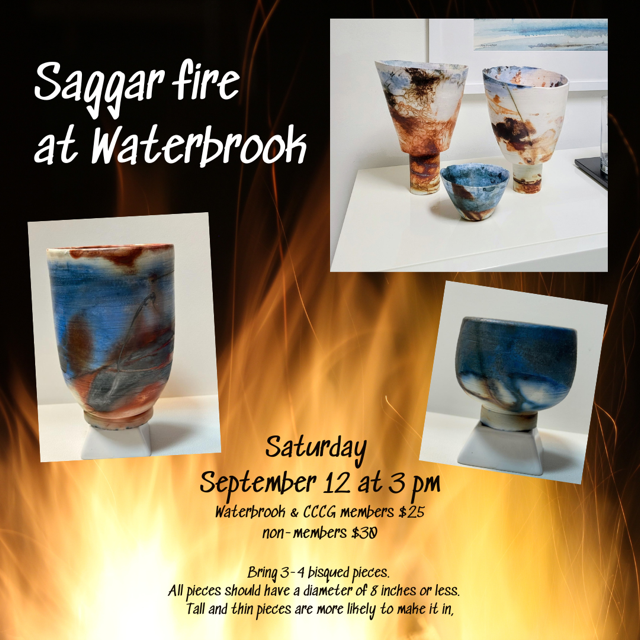 Saggar Fire at Waterbrook