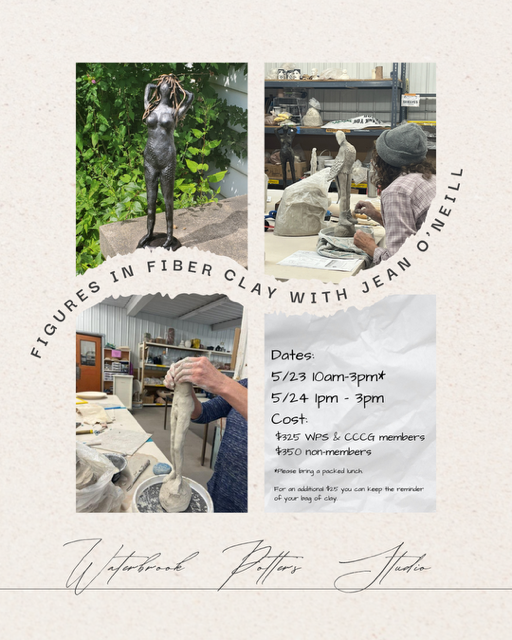 Figures in Fiber Clay with Jean O’Neill