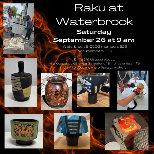 September Raku at Waterbrook