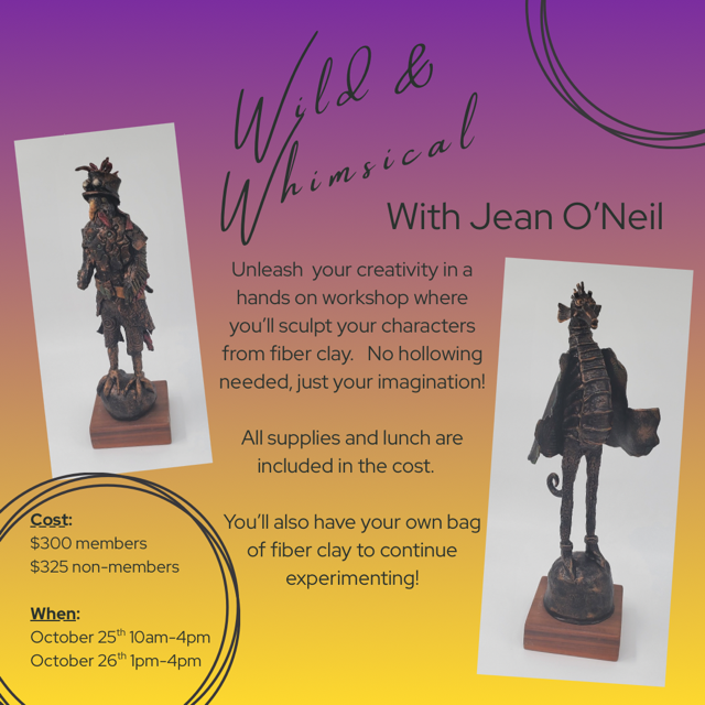 Wild & Whimsical: Create Your Own Animal Character Weekend Workshop