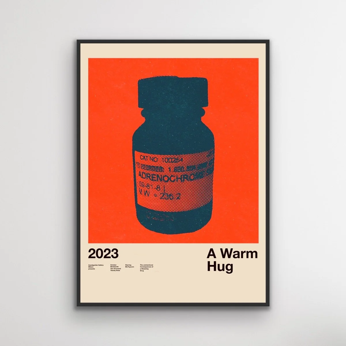 "A warm hug" commemorative Adrenochrome print