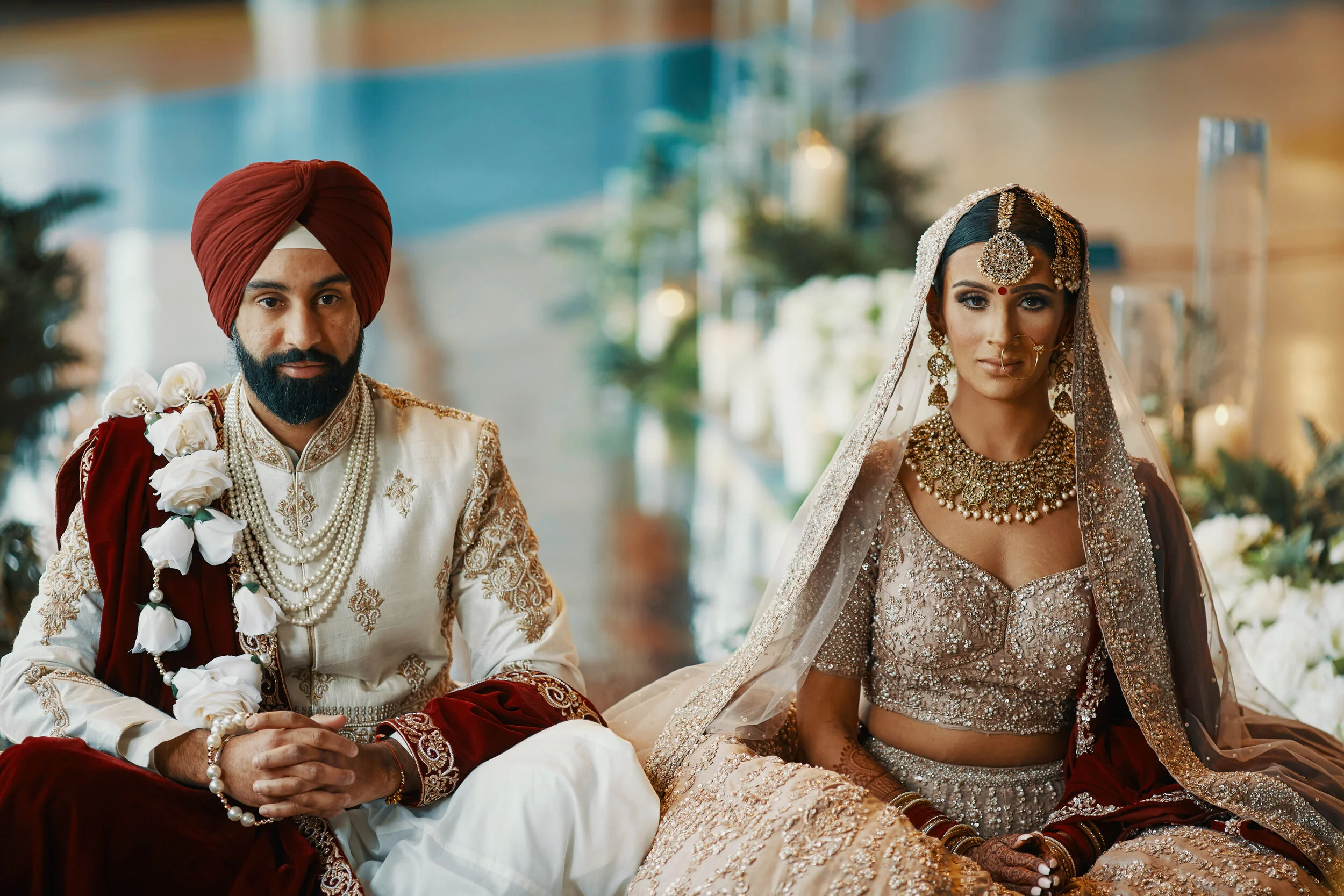 Harpreet & Manny's Winter Wonderland Wedding