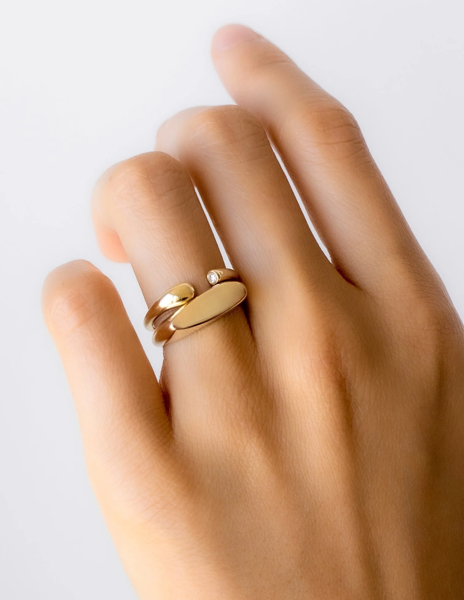 split engagement ring