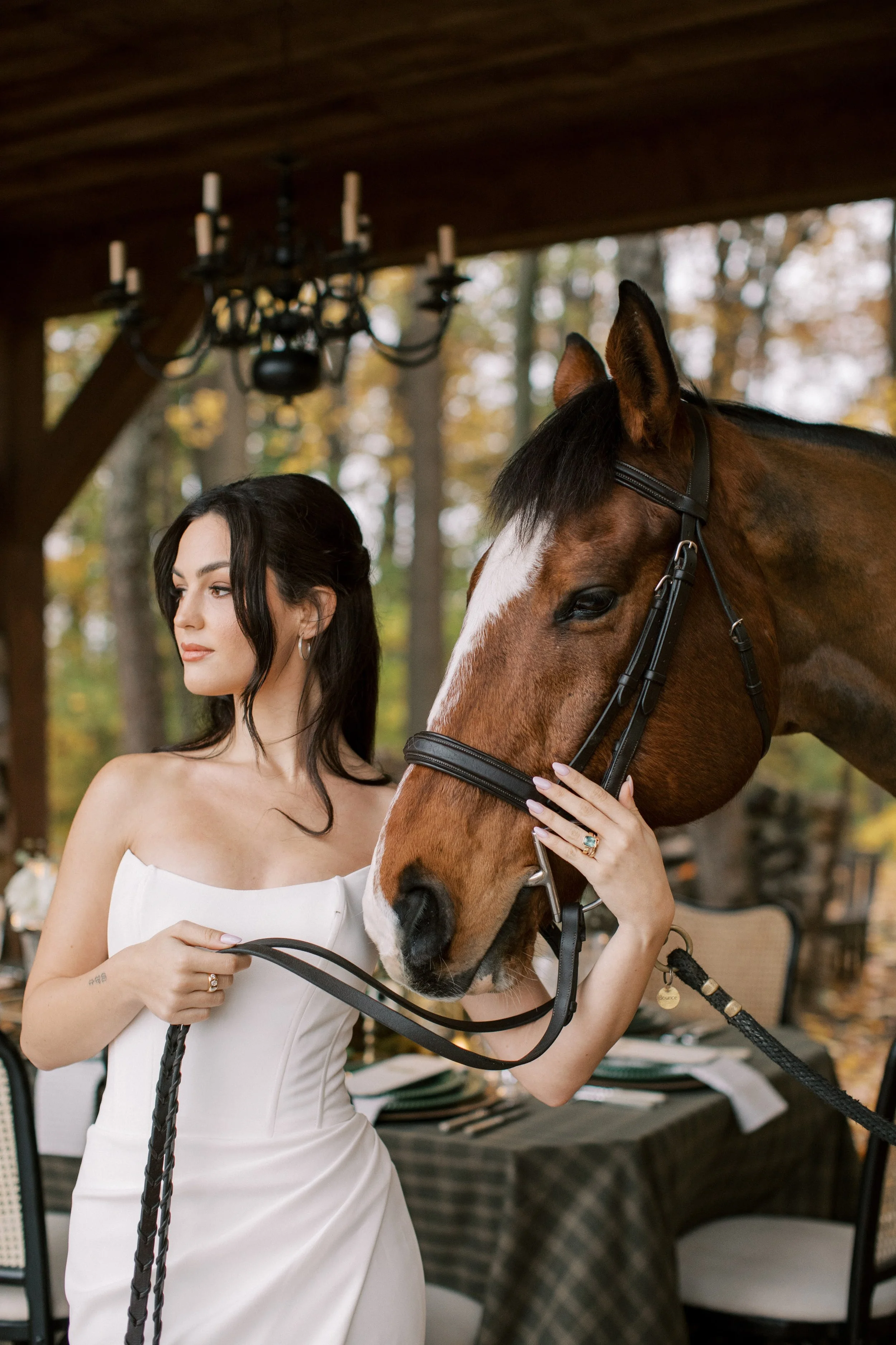 The Mane Event: Dreamy Autumn Equestrian Wedding Inspiration