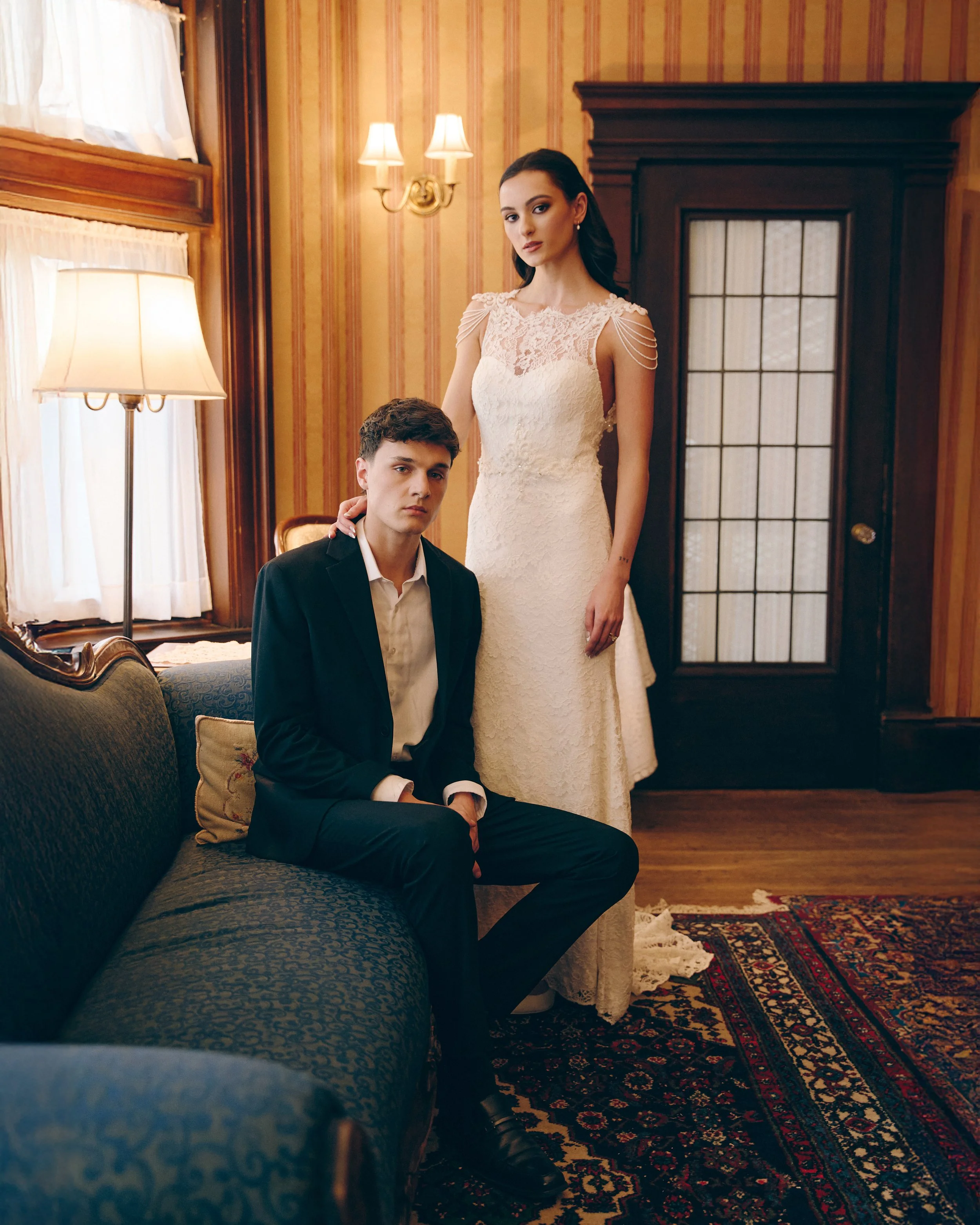 The House Remembers: A Romantic Bridal Editorial Rooted in History