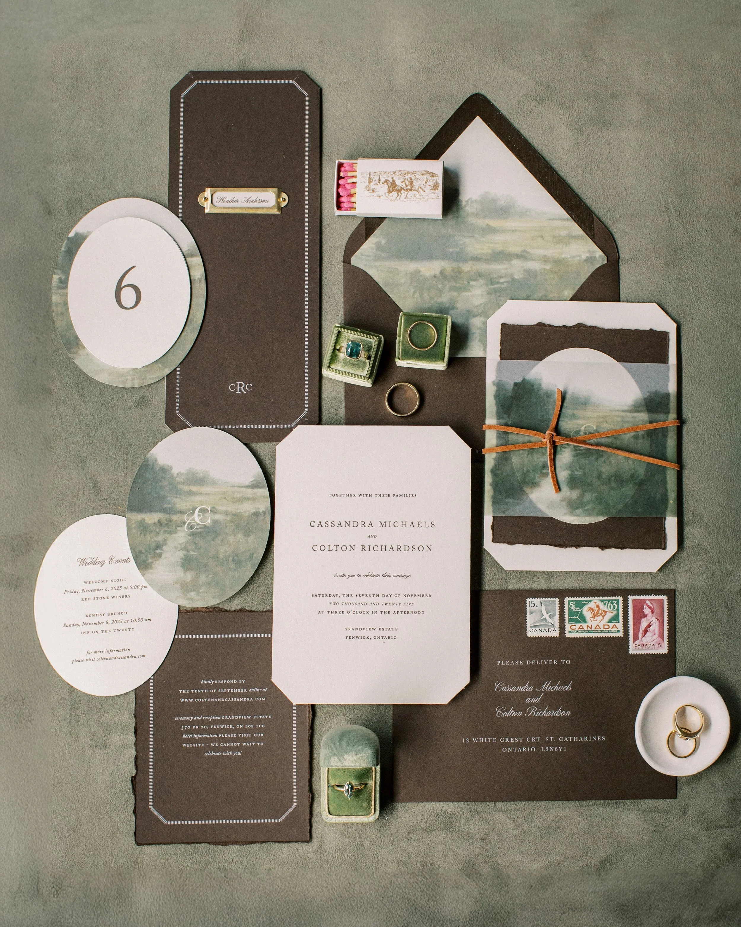 Canadian Bride Guide Equestrian Wedding by Madison McMahon