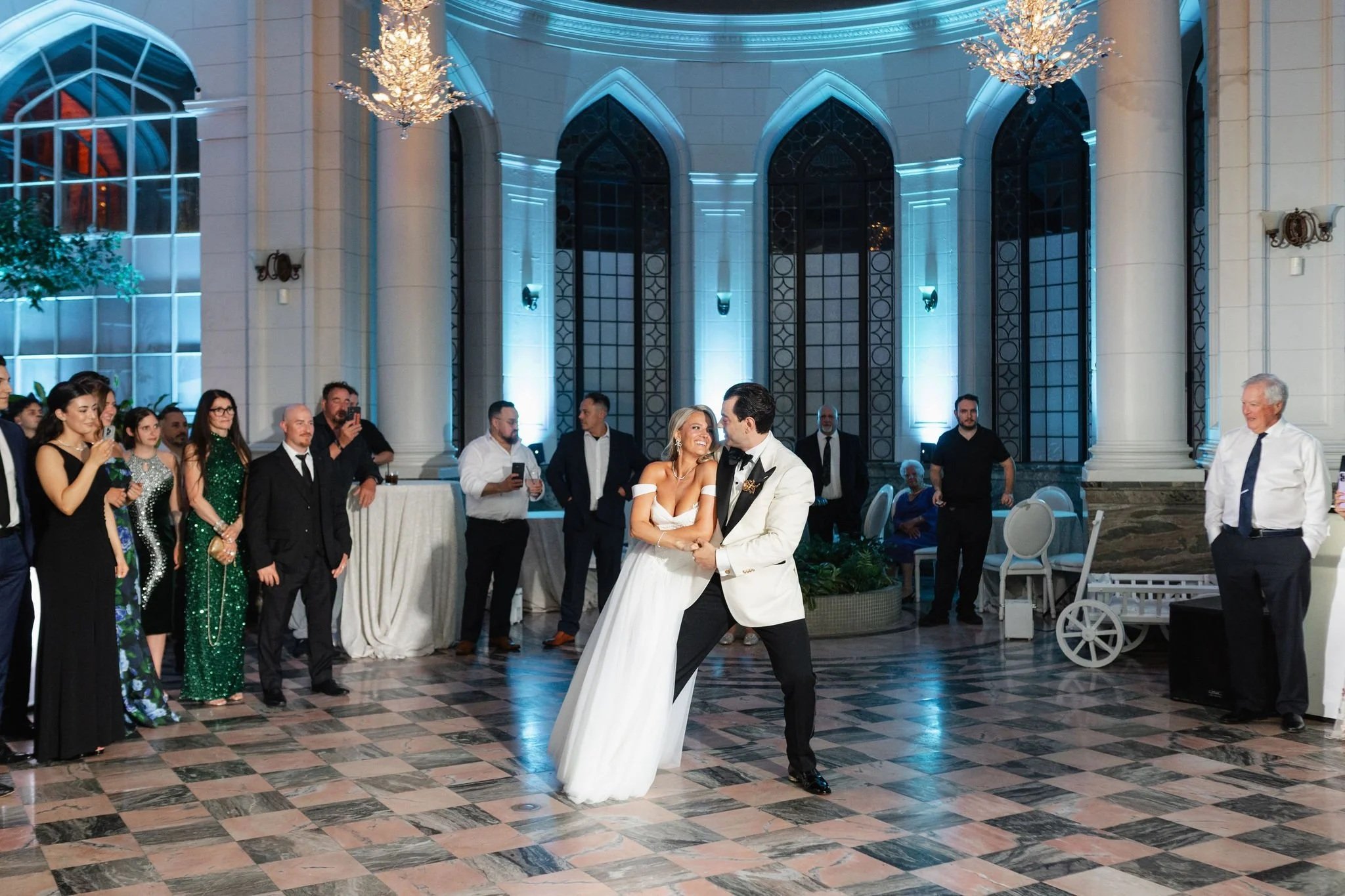 Canadian Bride Guide Leah and Alexander at Casa Loma