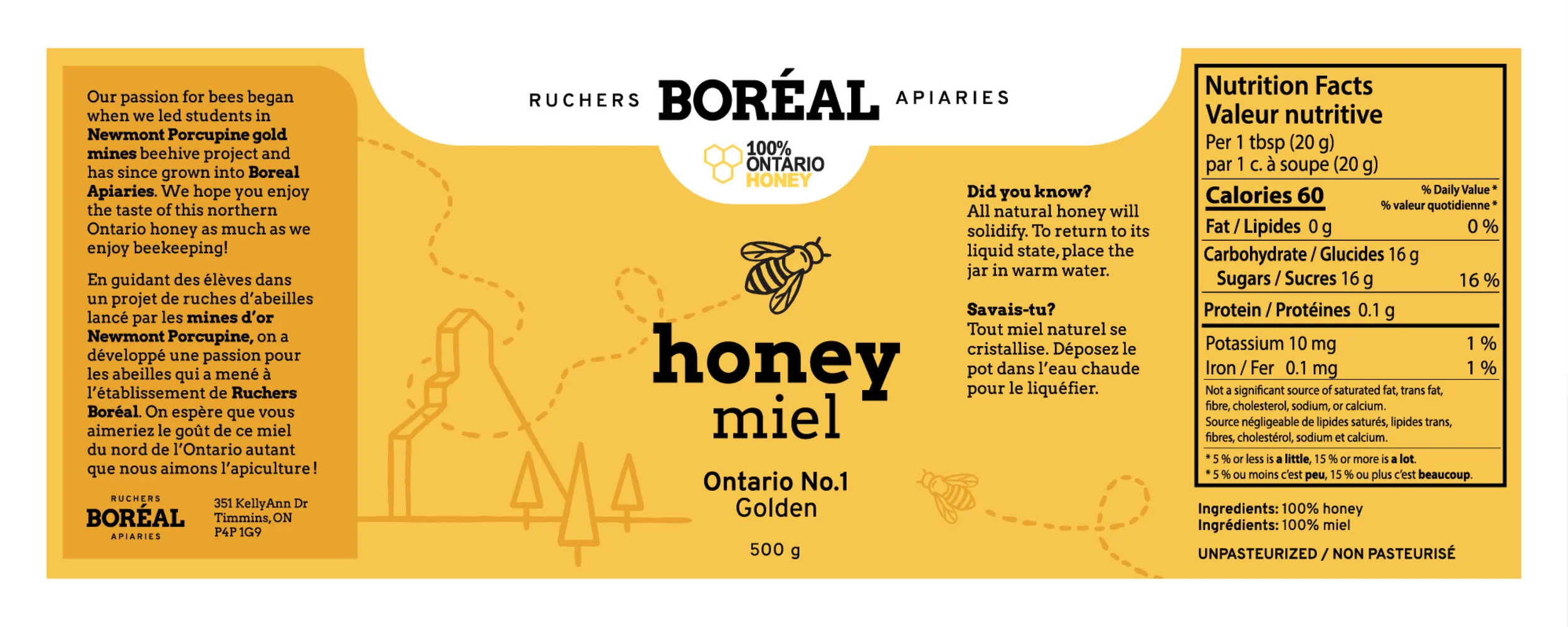 Ruchers Boreal Apiaries Label 500 g Final.jpg