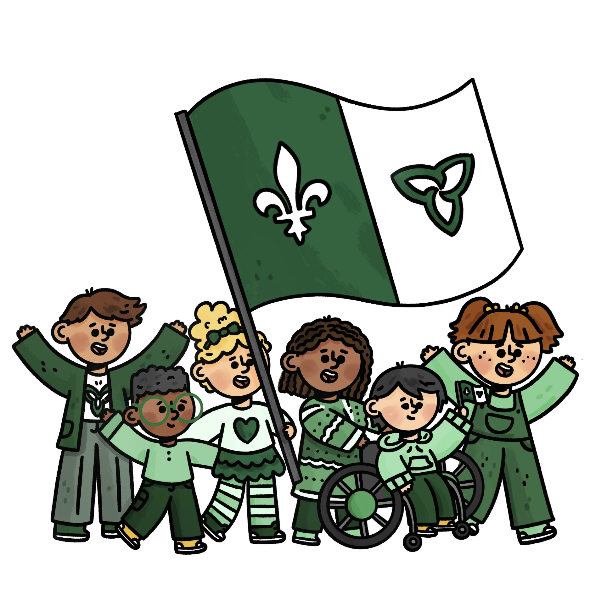 Fête franco-ontarienne: Illustration