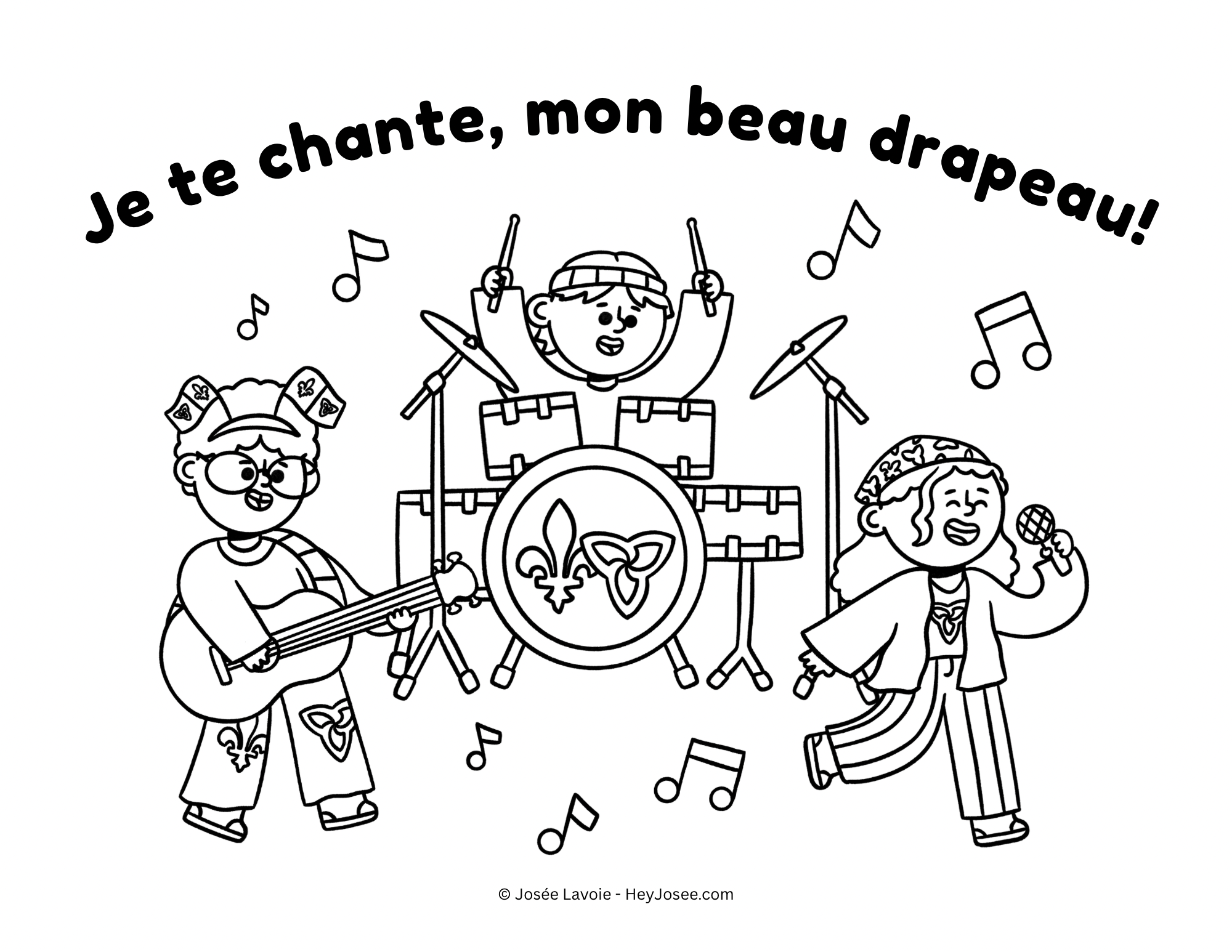 Télécharger la page à colorier