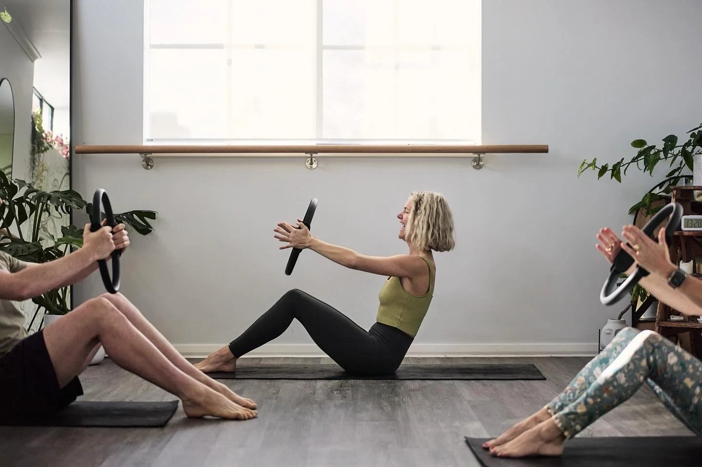 Did somebody say FREE PILATES?

This Friday morning, September 13th, we&rsquo;re having a cheeky morning of back-to-back FREE Pilates classes. We have some new (and classic!) offerings that we&rsquo;d like to show you all!

Whether you&rsquo;re new t