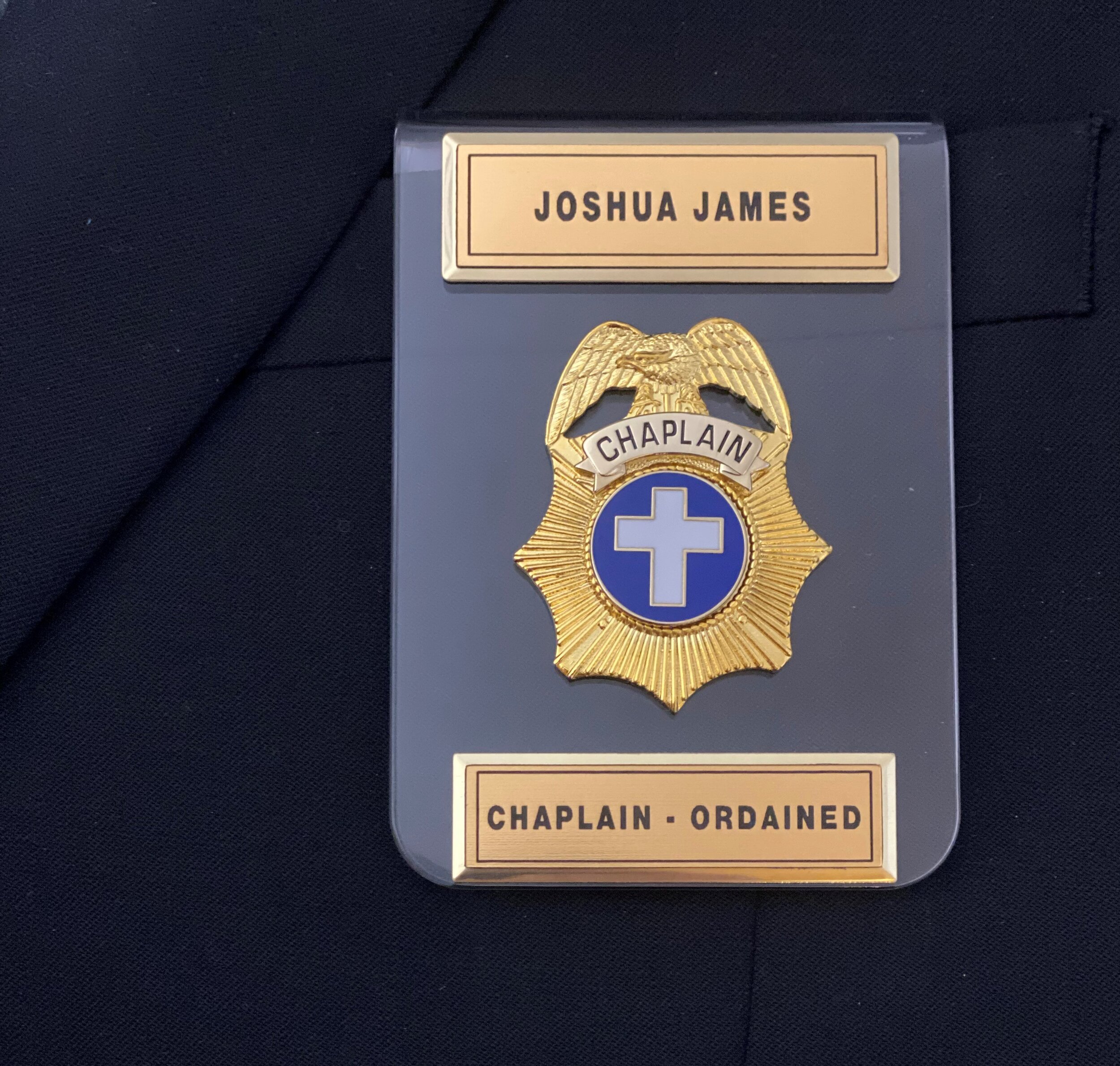 Chaplain - Standard Shield — Chaplain Badge