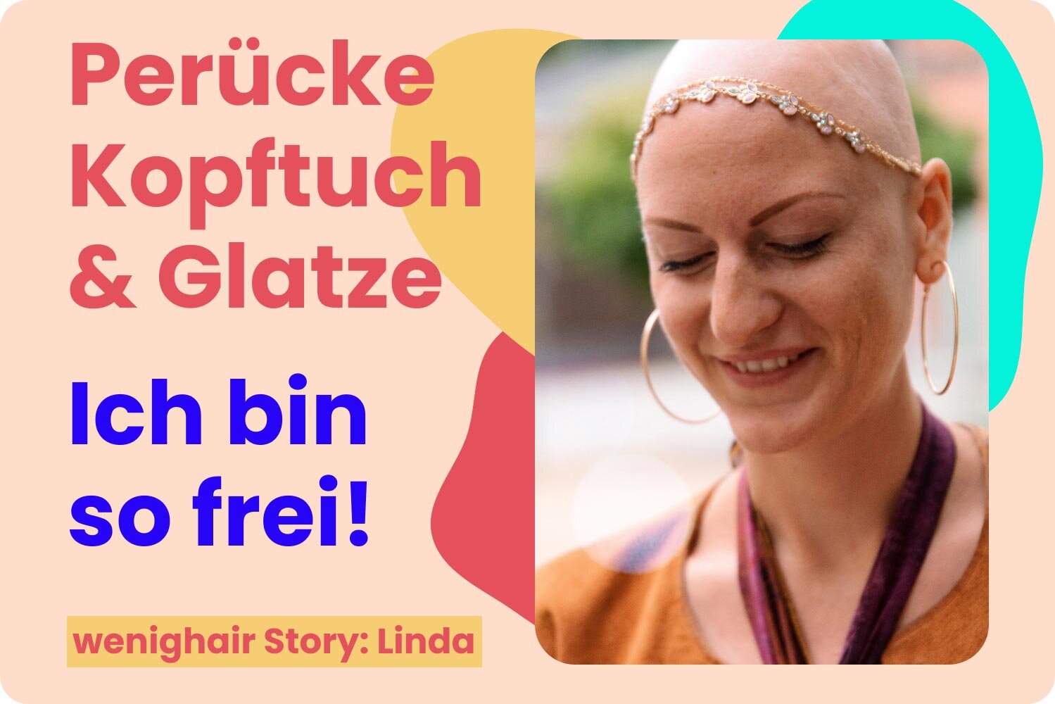 Glatze perücke Oben ohne