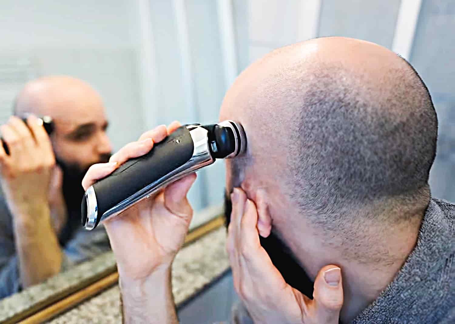 Bester Elektrorasierer 2024 der deine Rasur verändern wird! – wenighair –  Haarausfall? Glatze kann jeder.